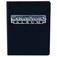 Ultra Pro: UP81374 4-Pocket Black Collectors Portfolio