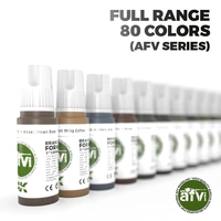 Ak Interactive - 3 Gen Acrylics - AFV Full Range (80)