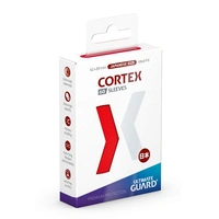 Ultimate Guard: Japanese Size Sleeves – Cortex – Red