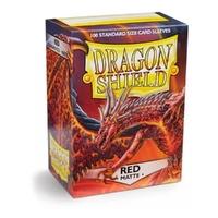 Dragon Shield: Sleeves – Matte – Red