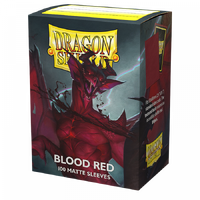 Dragon Shield: Sleeves – Matte – Blood Red