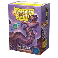 Dragon Shield: Sleeves – Matte – Nebula Purple