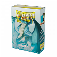 Dragon Shield: Japanese Size Sleeves – Matte – Turquoise