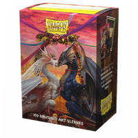 Dragon Shield: Sleeves – Brushed Art – Valentine Dragons 2023