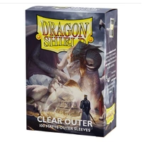 Dragon Shield: Outer Sleeves – Matte – Clear