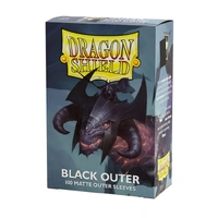 Dragon Shield: Outer Sleeves – Matte – Black