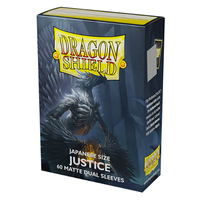 Dragon Shield: Japanese Size Sleeves – Matte Dual – Justice