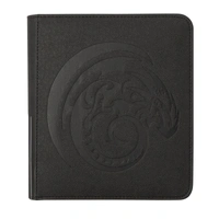 Dragon Shield: Small Zipster Binder – Iron Grey