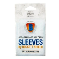 Beckett Shield: Card Sleeves – Standard Size – Thick