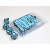 CHX 25116 Speckled Sea Set of Ten d10s