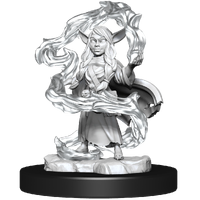 Critical Role Unpainted Miniatures Goblin Sorceror and Rogue Female