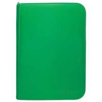 Ultra Pro: UP15893 Vivid 4-Pocket Zippered PRO-Binder: Green