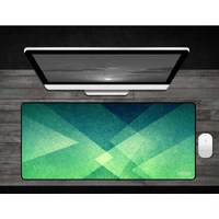 GamerMats: Green Woven Shapes - Deskmat