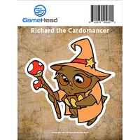 GamerMats: Richard the Cardomancer - Sticker