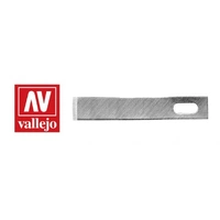 Vallejo - Hobby Tools - #10 General Purpose Curved blades (5) - for no.1 handle