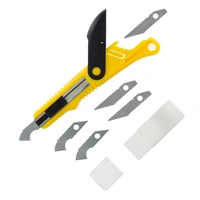 Vallejo - Hobby Tools - Plastic Cutter Scriber Tool & 5 Spare Blades