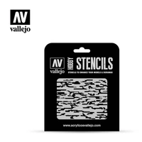 Vallejo - Stencils - Camouflages - Pixelated Modern Camo