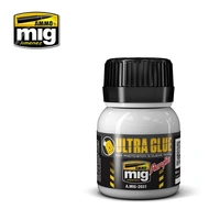 Ammo by MIG -  Accessories - Ultra Glue - for Etch Clear Parts & More (Acrylic Waterbase Glue)