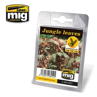 Ammo by MIG -  Dioramas - Laser Cut Plants - Jungle Leaves