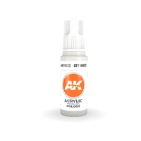 AK Interactive - 3 Gen Acrylics - Offwhite 17ml