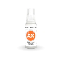 AK Interactive - 3 Gen Acrylics - White Grey 17ml