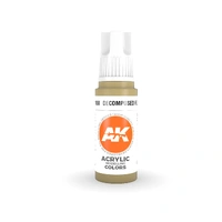 AK Interactive - 3 Gen Acrylics - Decomposed Flesh 17ml