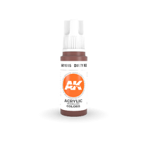 AK Interactive - 3 Gen Acrylics - Dirty Red 17ml