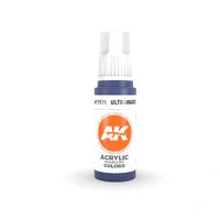 AK Interactive - 3 Gen Acrylics - Ultramarine 17ml