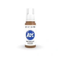 AK Interactive - 3 Gen Acrylics - Copper 17ml