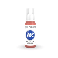 AK Interactive - 3 Gen Acrylics - Foundry Red 17ml