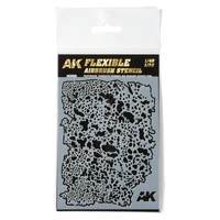 Ak Interactive - Basics  - Flexible Airbrush Stencils 1/48 1/72