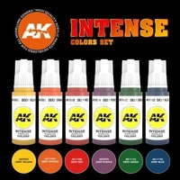 AK Interactive - 3 Gen Sets - Intense Colors