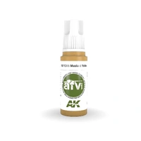 AK Interactive - 3 Gen Acrylics - Mustard Yellow 17ml