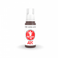 AK Interactive - 3 Gen Figures Acrylics - Dark Shadow Flesh 17ml