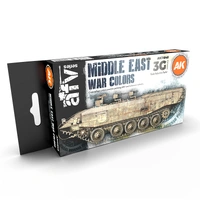 Ak Interactive - 3 Gen Acrylics - Middle East War Colors