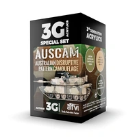 Ak Interactive - 3 Gen Acrylics - Auscam Colors Set