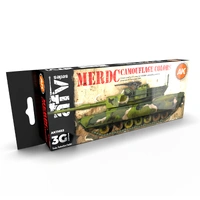 Ak Interactive - 3 Gen Acrylics - Merdc Camouflage Colors