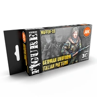 Ak Interactive - 3 Gen Acrylics - WW2 German Italian Camouflage