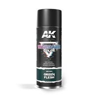 Ak Interactive - Aerosol Spray Primer  - Green Flesh Spray 400ml