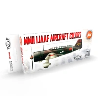 Ak Interactive - 3 Gen Acrylics - WW2 Ijaaf Aircraft Colors Set