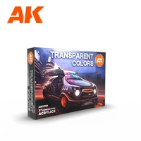 AK Interactive - 3 Gen Sets - Transparent Colors