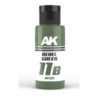 AK Interactive - Dual Exo 11B - Rebel Green  60ml