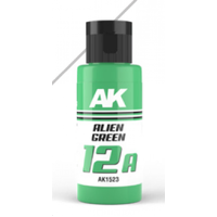 AK Interactive - Dual Exo 12A - Alien Green  60ml