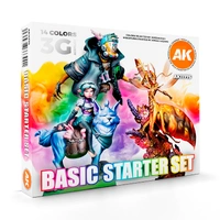 AK Interactive - 3 Gen Sets - Basic Starter Set