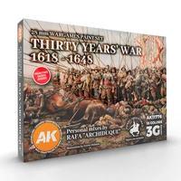 AK Interactive - 3 Gen Sets - Signature Set. Thirty Years War 1618-1648 Archiduque