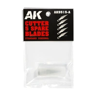 Ak Interactive - Tools  - Standard Diagonal (5 Spare Blades) Replacement