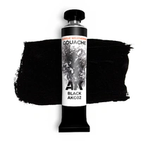 AK Interactive - Gouache Paints - Black - Ak Gouache 20 Ml.