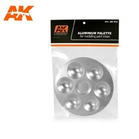 AK Interactive - Complements - Aluminium Pallete 6 Wells