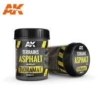 AK Interactive - Dioramas - Terrains Asphalt 250ml