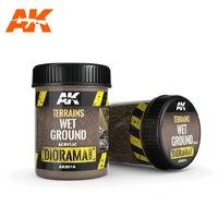 AK Interactive - Dioramas - Terrains Wet Ground 250ml